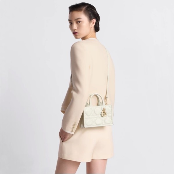 ✨디올 여성 화이트 미니 북토트 - Dior Womens White Book Tote - dib1569x