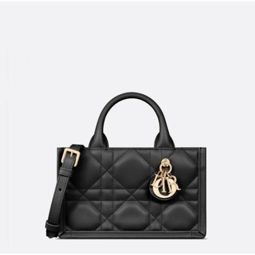 ❤디올 여성 블랙 미니 북토트 - Dior Womens Black Book Tote - dib1571x