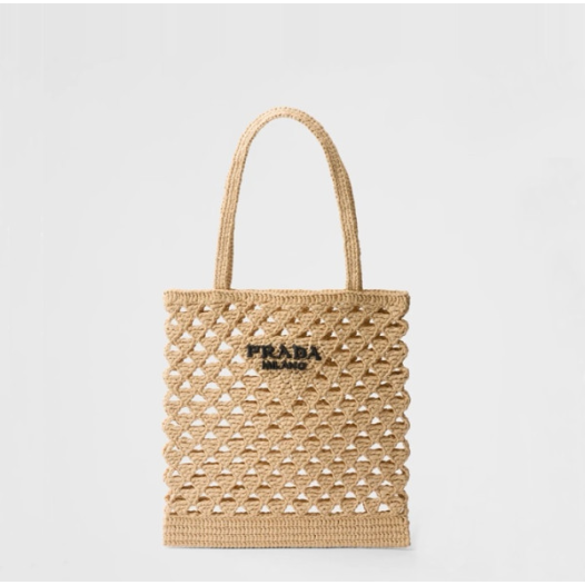 ❤프라다 여성 크로셰 토트백 1BG493 - Prada Womens Crochet Tote Bag - prb1572x