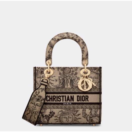 ❤디올 여성 베이지 레이디 백 - Dior Womens Beige Lady Bag - dib1575x