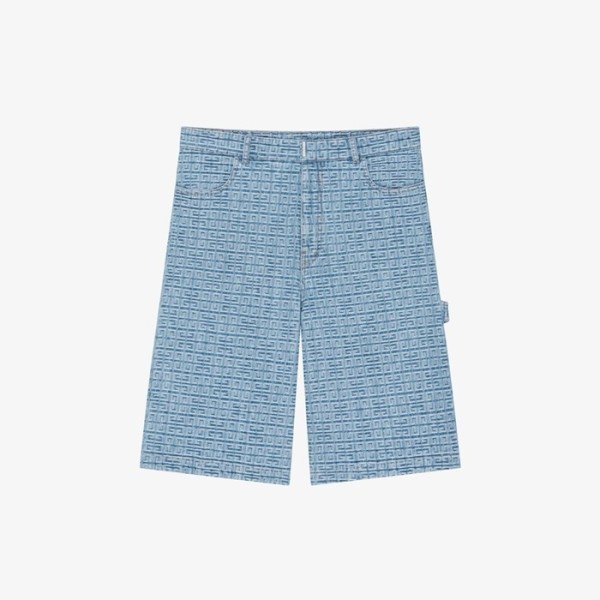 ✨지방시 남성 블루 반바지 - Givenchy Mens Blue Half-pants - gic468x