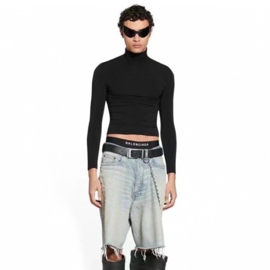 ❤발렌시아가 남성 블루 반바지 - Balenciaga Mens Blue Half-pants - bac469x