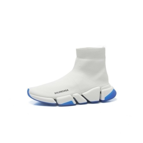 ✨발렌시아가 남/녀 화이트 스니커즈 - Balenciaga Unisex White Sneakers - bas586x