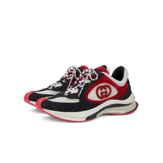 ❤구찌 남/녀 레드 스니커즈 - Gucci Unisex Run Red Sneakers - gus601x