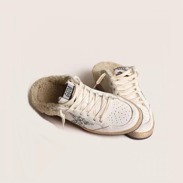 ✨골든구스 여성 화이트 스타 스니커즈 - Golden Goose Womens Ballstar Sneakers - gos612x