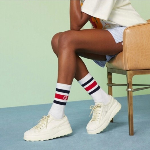 ❤매장판 구찌 여성 화이트 스니커즈 - Gucci Womens White Sneakers - gus624x