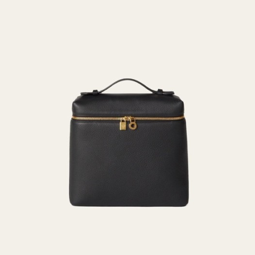 ❤로로피아나 여성 블랙 백팩 - Loro Piana Womens Black Backpack - lpb1633x