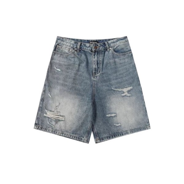 ✨발렌시아가 남성 블루 반바지 - Balenciaga Mens Blue Half-pants - bac471x