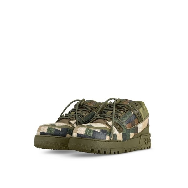 ✨루이비통 남성 그린 스니커즈 - Louis vuitton Mens Green Sneakers - lvs638x