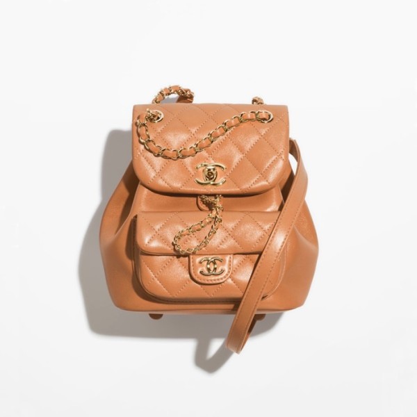 ❤샤넬 여성 브라운 듀마 백팩 - Chanel Womens Duma Back Pack - chb1660x