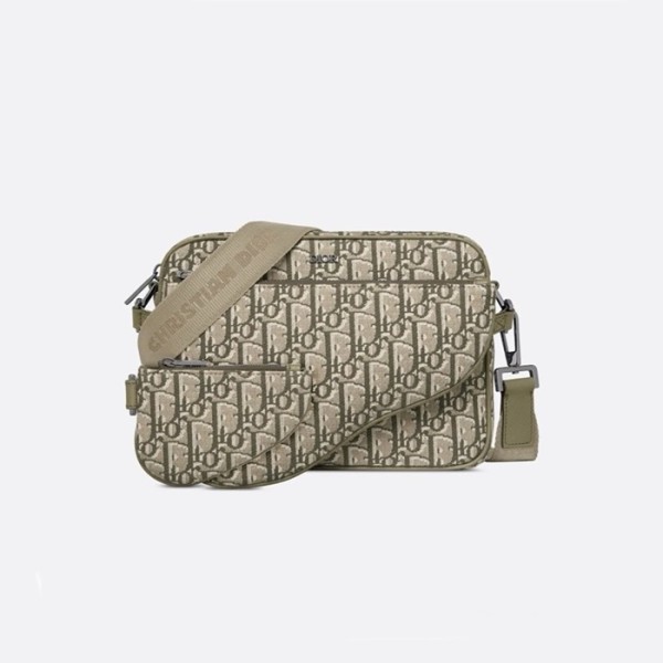 ✨디올 남성 오블리크 그레이 크로스 백 - Dior Mens Oblique Cross Bag - dib1661x
