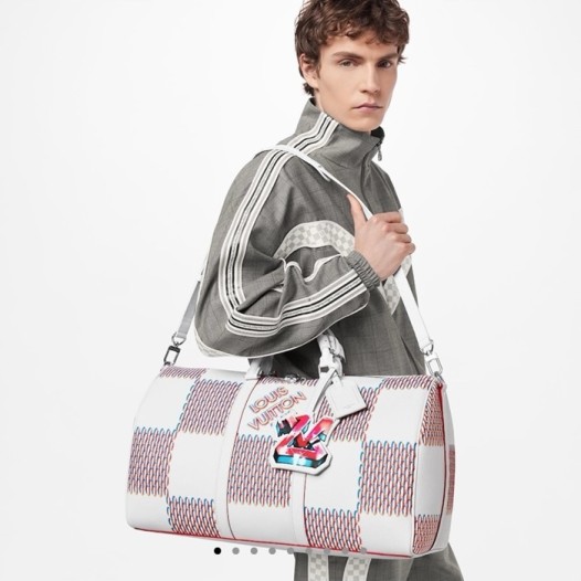 ★루이비통 남성 키폴 반둘리에 50 M20563 - Louis vuitton Mens Damier Spray Keepall 50 - lvb1875x