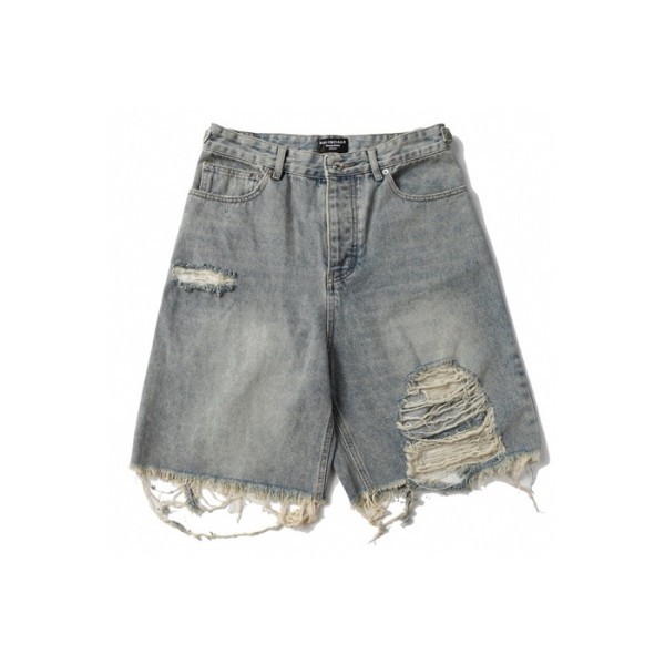 ✨발렌시아가 남성 블루 반바지 - Balenciaga Mens Blue Half-pants - bac646x