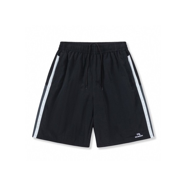 ✨발렌시아가 남성 블랙 반바지 - Balenciaga Mens Black Half-pants - bac672x