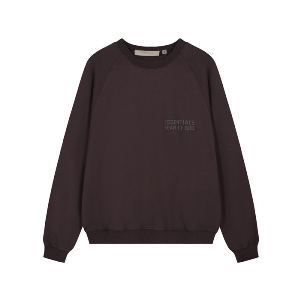 ✨피어오브갓 남성 브라운 맨투맨 - Fear of god Mens Brown Tshirts - fec742x