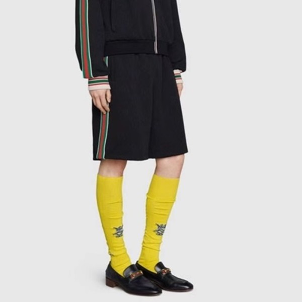 ✨구찌 남성 블랙 반바지 - Gucci Mens Black Half-pants - guc654x