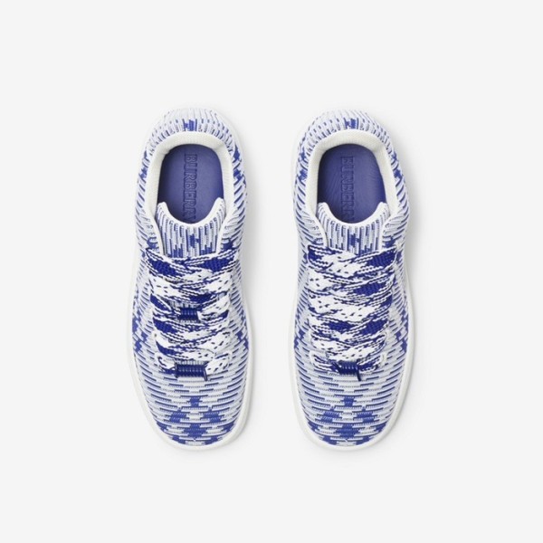 ✨버버리 남/녀 블루 스니커즈 - Burberry Unisex Blue Sneakers - bus641x