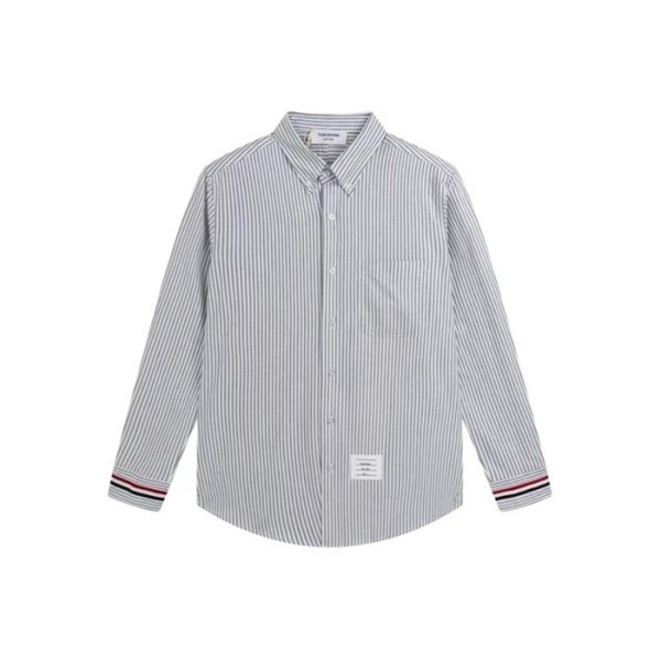✨톰브라운 남성 그레이 셔츠 - Thom Browne Mens Gray Tshirts - thc60x
