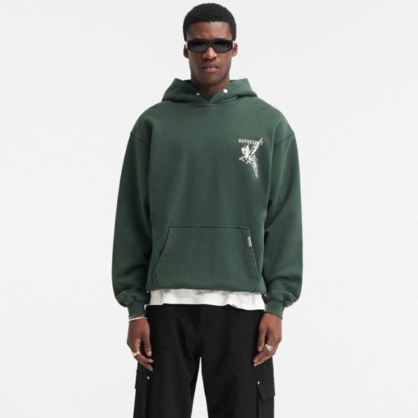 ✨리프리젠트 남성 그린 후드티 - Represent Mens Green Hoodie - rec860x