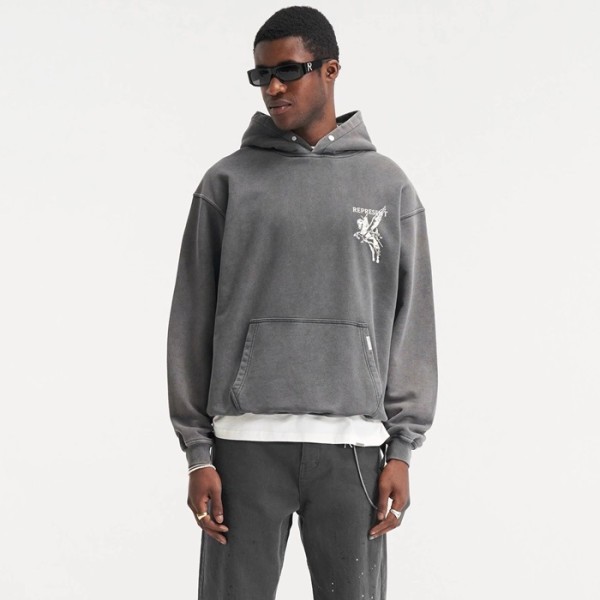 ✨리프리젠트 남성 그레이 후드티 - Represent Mens Gray Hoodie - rec861x