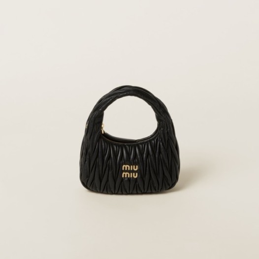 ❤미우미우 여성 완더 마테라쎄 호보 백 - Miumiu Womens Wander Matelasse Hobo Bag - mib1976x