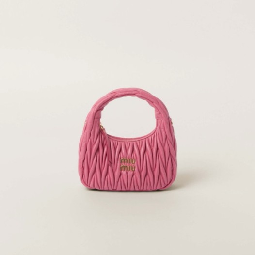 ❤미우미우 여성 완더 마테라쎄 호보 백 - Miumiu Womens Wander Matelasse Hobo Bag - mib1978x