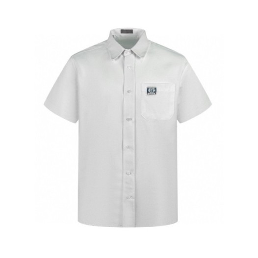 ❤디올 남성 화이트 반팔 셔츠 - Dior Mens White Shirts - dic871x