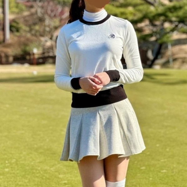 ✨[G/FORE] 지포어 여성 에센셜 라운드넥 스웨터 - gol58x