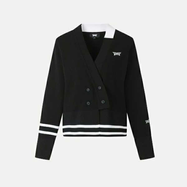 ✨PXG 여성 컬러 트임 니트 가디건 - gol83x