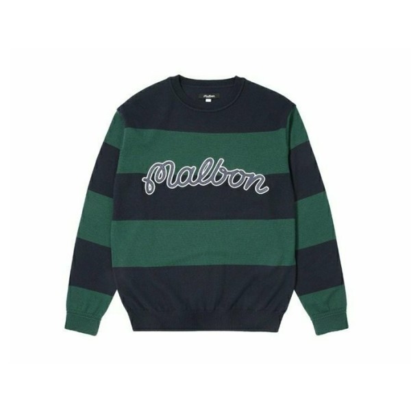 ✨[MALBON] 말본 남성 럭비 스웨터 - gol114x