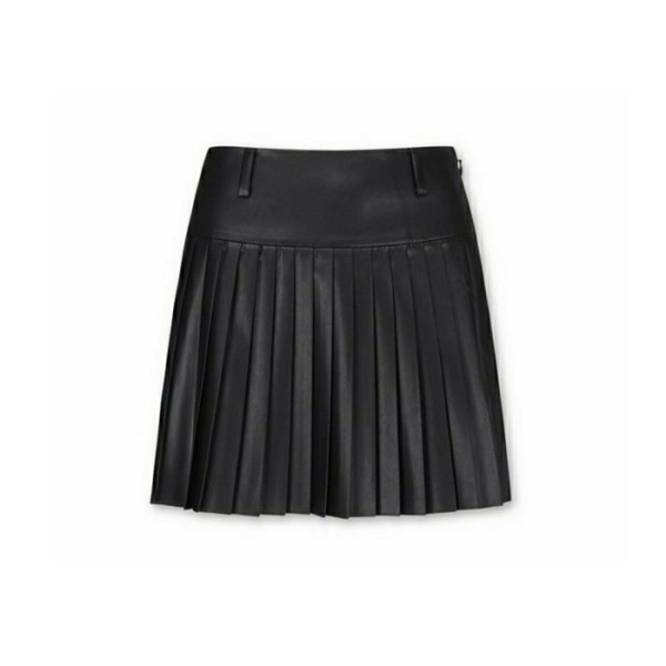 ✨[G/FORE] 지포어 여성 비건 레더 플리츠 스커트 - gol134x