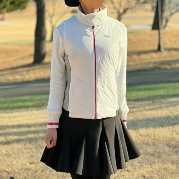 ✨타이틀리스트 여성 하이넥 다운 베스트 - gol270x