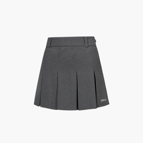 ✨타이틀리스트 여성 와이드 플리츠 스커트 - gol293x