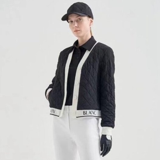 ❤[LANVIN BLANC] 랑방블랑 여성 스트레칭 퀄티드 패딩 점퍼 - gol315x