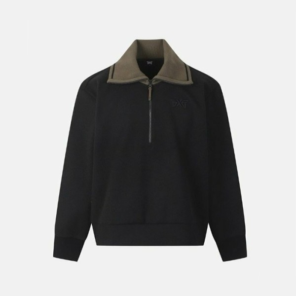 ✨PXG 여성 윈터 와이드 카라 LS 티셔츠 - gol349x