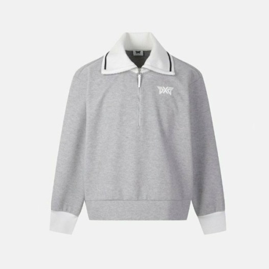 ❤PXG 여성 윈터 와이드 카라 LS 티셔츠 - gol350x