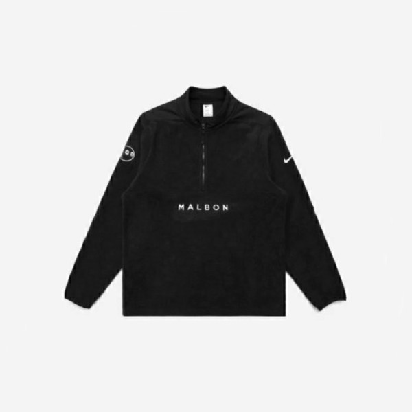 ✨[MALBON x NIKE] 말본 x 나이키 남성 써마핏 빅토리 하프 집 탑 - gol366x