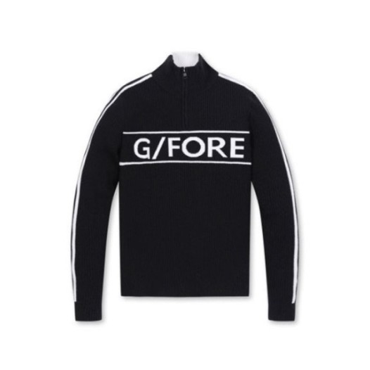 ❤[G/FORE] 지포어 남성 로고 하이넥 스웨터 - gol368x