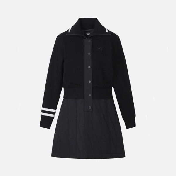 ✨PXG 여성 하이브리드 니트 원피스 - gol374x