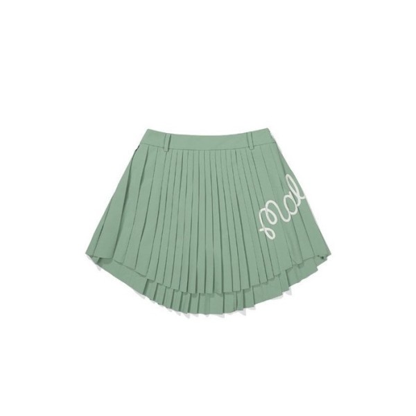 ✨[MALBON] 말본 여성 유틸리티 플리츠 스커트 - gol378x