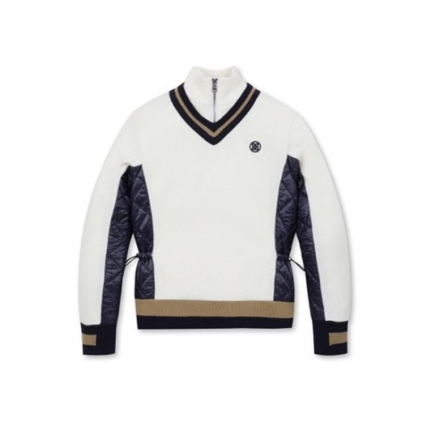 ✨[G/FORE] 지포어 여성 우븐 하이브리드 스웨터 - gol407x