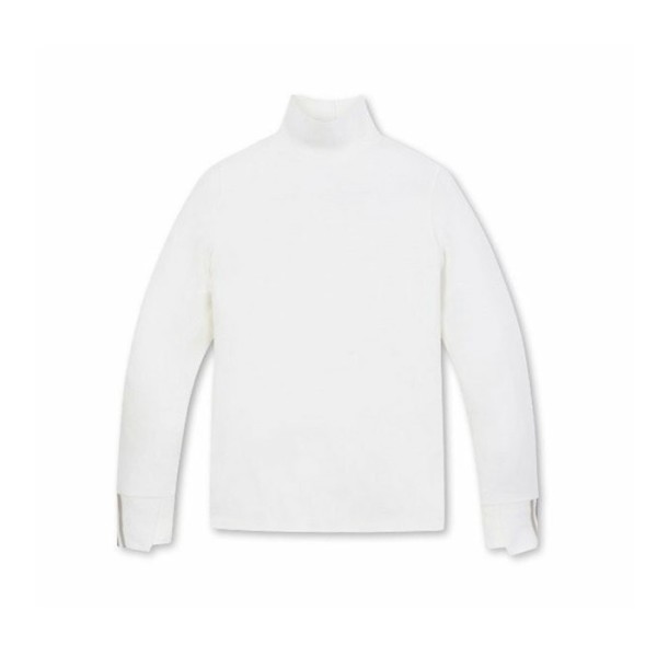 ✨[G/FORE] 지포어 여성 니트 하이브리드 이너 로우넥 티셔츠 - gol446x