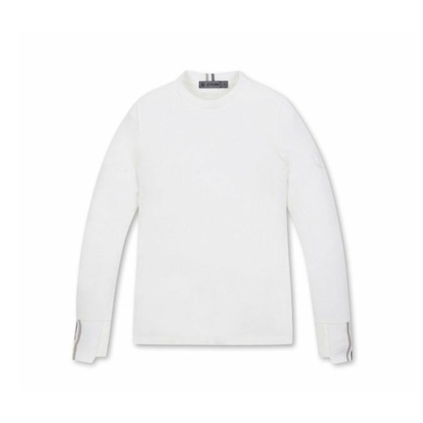 ✨[G/FORE] 지포어 여성 니트 하이브리드 이너 라운드넥 티셔츠 - gol448x