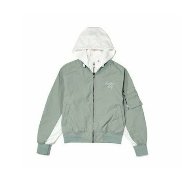 ✨[MALBON] 말본 여성 스크립트 MA-1 윈드프루프 자켓 - gol527x