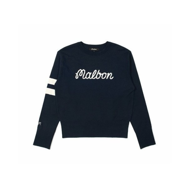 ✨[MALBON] 말본 여성 빅버킷 포인트 니트 - gol532x