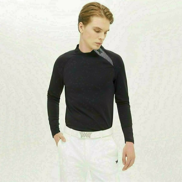 ✨PXG 남성 뉴 하프 집업 긴팔 티셔츠 - gol536x