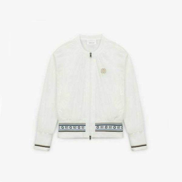 ✨[SOUTHCAPE] 사우스케이프 여성 모노그램 스트라이프 우븐 점퍼 - gol568x