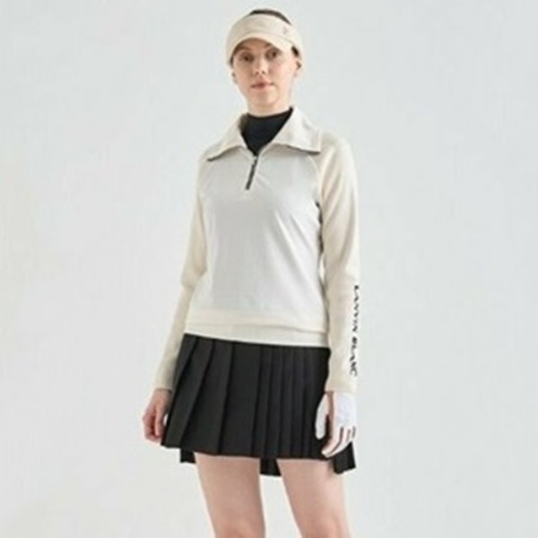 ✨[LANVIN BLANC] 랑방블랑 여성 UV컷 텍스처 블록 탑 - gol575x