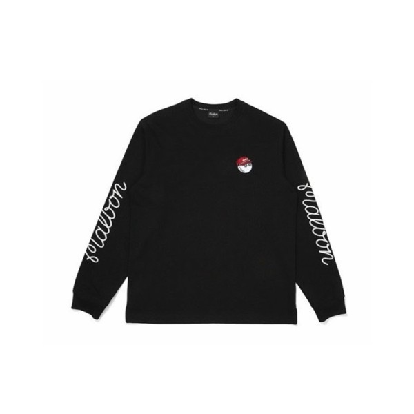 ✨[MALBON] 말본 남성 버킷 미들레이어 라운드 티셔츠 - gol582x