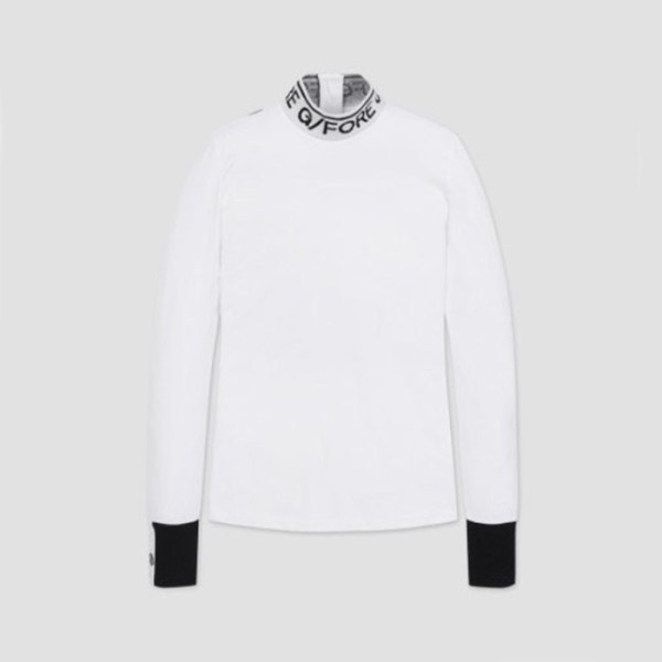 ✨[G/FORE] 지포어 여성 니트 모크 티셔츠 - gol645x